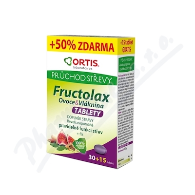 Fructolax Ovoce&Vláknina—30+10 tablet