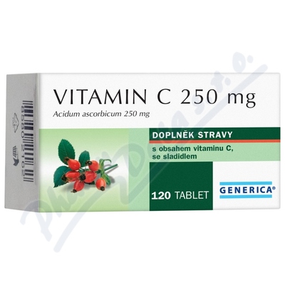 Generica Vitamín C 250mg—120 tablet