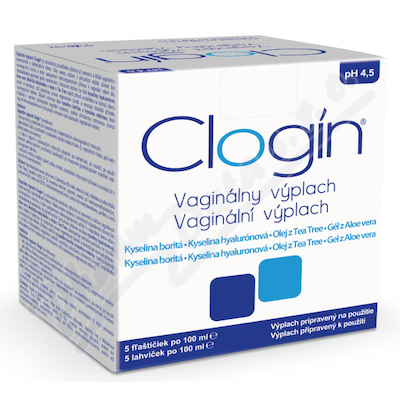 Clogin vaginální výplach—5x100 ml