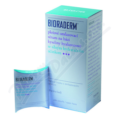 Bioraderm pleťová maska —4x 4 ml