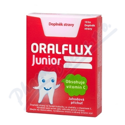 Oralflux Junior žvýkačky—18 ks
