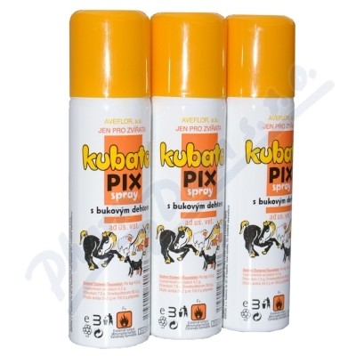 Kubatol a.u.v. PIX Spray kožní sprej 150 ml