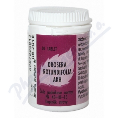 AKH Drosera rotundifolia—60 tablet