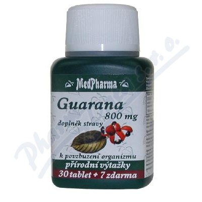 MedPharma Guarana 800mg—37 tablet