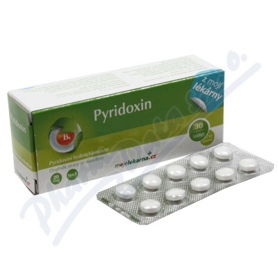 Pyridoxin Moje Lékárna —30 + 10 tablet