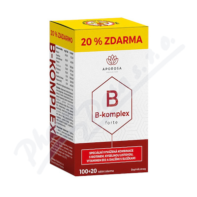 Aporosa B-komplex forte—120 tablet