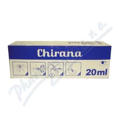Injekční stříkačka 20 ml Chirana Luer jednorázová—80 ks