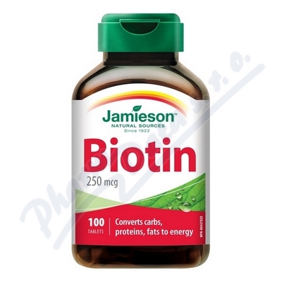 Jamieson Biotin 250 mcg—100 tablet