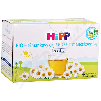HIPP Bio Heřmánkový čaj—20x1,5 g