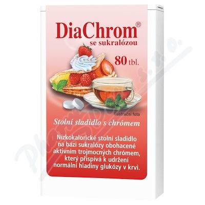Diachrom se sukralózou —80 tablet