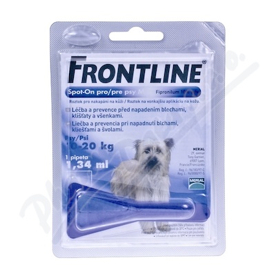 Frontline Spot On Dog M 1 pipeta, 1.34 ml