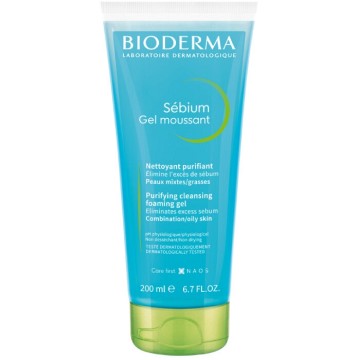 BIODERMA Sébium Gel moussant tuba—200 ml