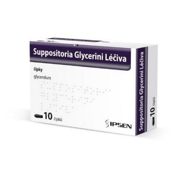 Suppositoria Glycerini Ipsen 1,81g—čípky 10 ks