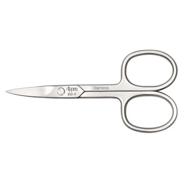 Nippes Solingen Nůžky na nehty zahnuté—nerez, 9cm