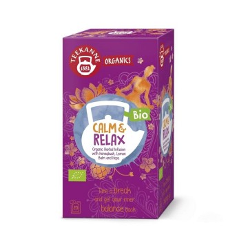 Teekanne BIO Organics Calm&Relax—20x1,8 g