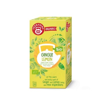 Teekanne BIO Organics Ginger Lemon—20x1,8 g