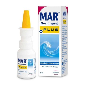 MAR Plus mořská voda s dexpanthenolem—nosní sprej 20 ml