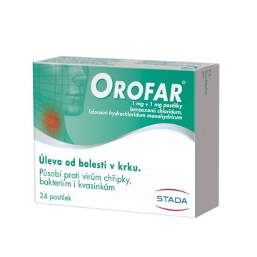 Orofar—24 pastilek