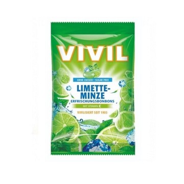 Vivil Limetka-peprmint+vit.C bez cukru—60 g