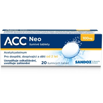 ACC NEO 100mg—20 šumivých tablet