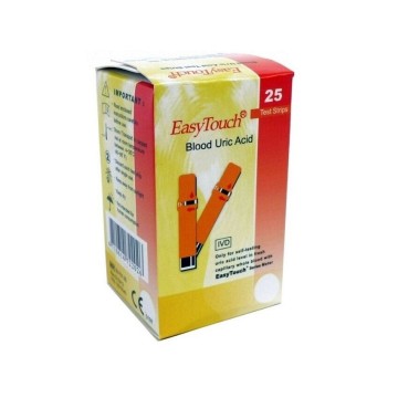 Proužky EASY TOUCH - kyselina močová—25 ks