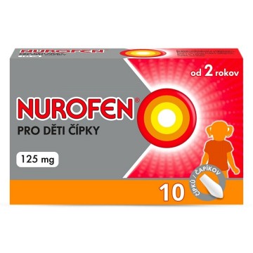 Nurofen Pro Děti 125mg—10 čípků