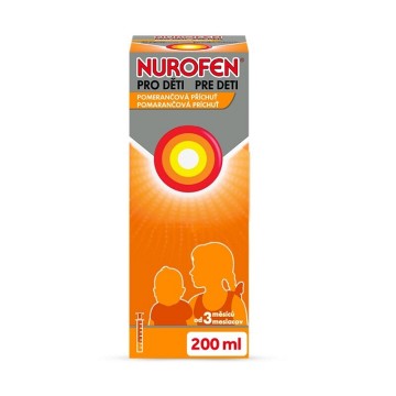 Nurofen Pro Děti 20mg/ml—sirup 200 ml