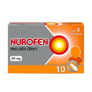 Nurofen Pro Děti 60mg—10 čípků