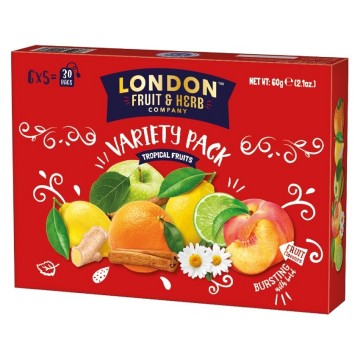 Čaj LFH Tropical Fruit Pack—6 druhů, 30 sáčků