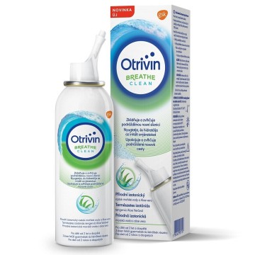 Otrivin Breathe Clean sprej s Aloe vera 100ml—AKCE - expirace 4/25 (1 ks k objednání)