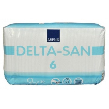 Absorpční pleny Delta San No. 6—savost 1300ml, 30ks