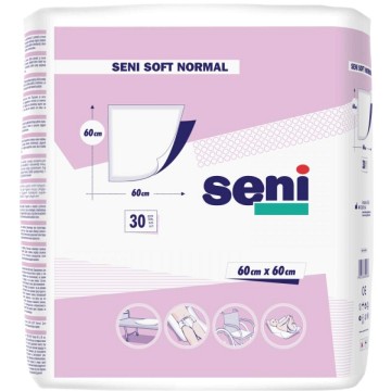 Podložky absorpční Seni Soft Normal, 1100 ml—60 x 60 cm, 30 ks