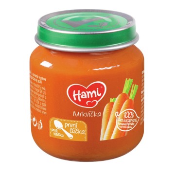 Hami První lžička mrkvička—125 g od 4. měsíce