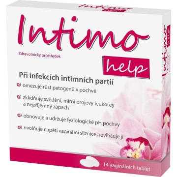 Intimohelp při infekcích intimních partií —14 vaginálních tablet