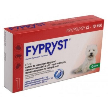 Fypryst Dogs spot-on pro psy—1 pipeta (0,67 ml)
