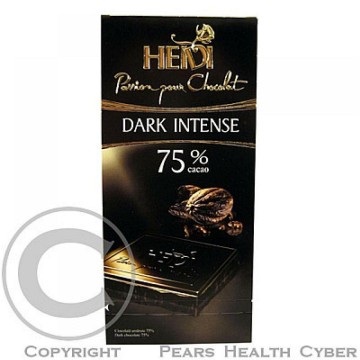 Čokoláda HEIDI Dark Intense 75%—80g