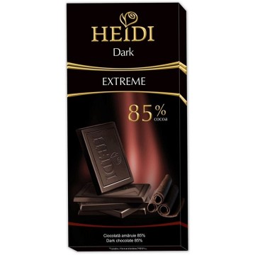 Čokoláda HEIDI Dark Extreme 85%—80g