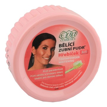 EVA Bělící zubní pudr Hřebíček—30 g