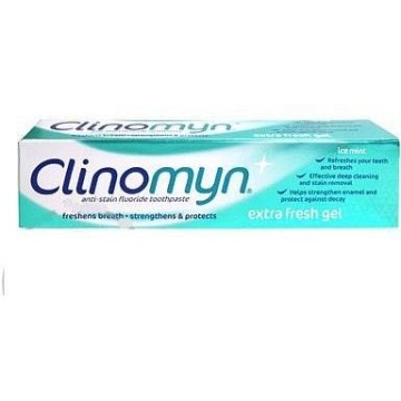 Clinomyn Extra Fresh Gel Ice Mint zubní pasta—75 ml