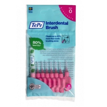 TePe mezizubní kartáčky—růžové 0.4 mm, 8 ks