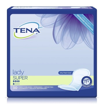 Inkontinenční vložky TENA Lady Super—30ks