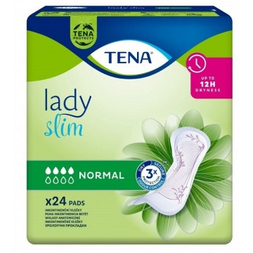 Inkontinenční vložky TENA Lady Slim Normal—24ks