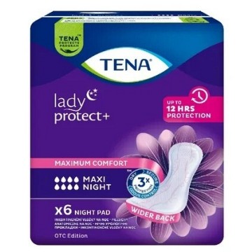 Inkontinenční vložky TENA Lady Maxi Night—6ks