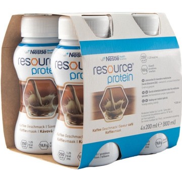 RESOURCE Protein Kávový—4x200 ml