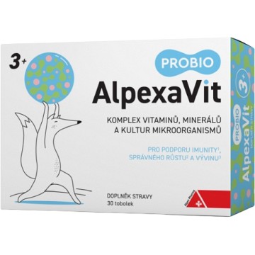 AlpexaVit PROBIO 3+—30 tobolek