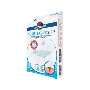 Cutiflex Náplasti do vody ultratenké—4 rozměry, 20 ks