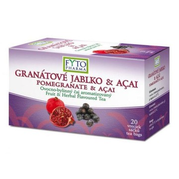 Fytopharma Ovocno-bylinný čaj—Granátové jablko+Acai, 20x2 g