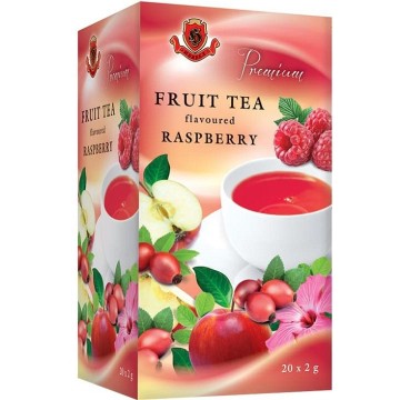 Herbex ovocný čaj s příchutí Malina—20x 2 g