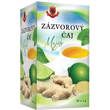 Herbex Zázvorový čaj Mojito—20x 2 g