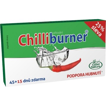 Chilliburner podpora hubnutí —45 tablet + 15 zdarma